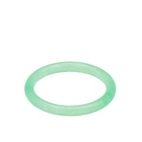 seree - Pond — Cyan Skinny Round Jade Stone Bangle