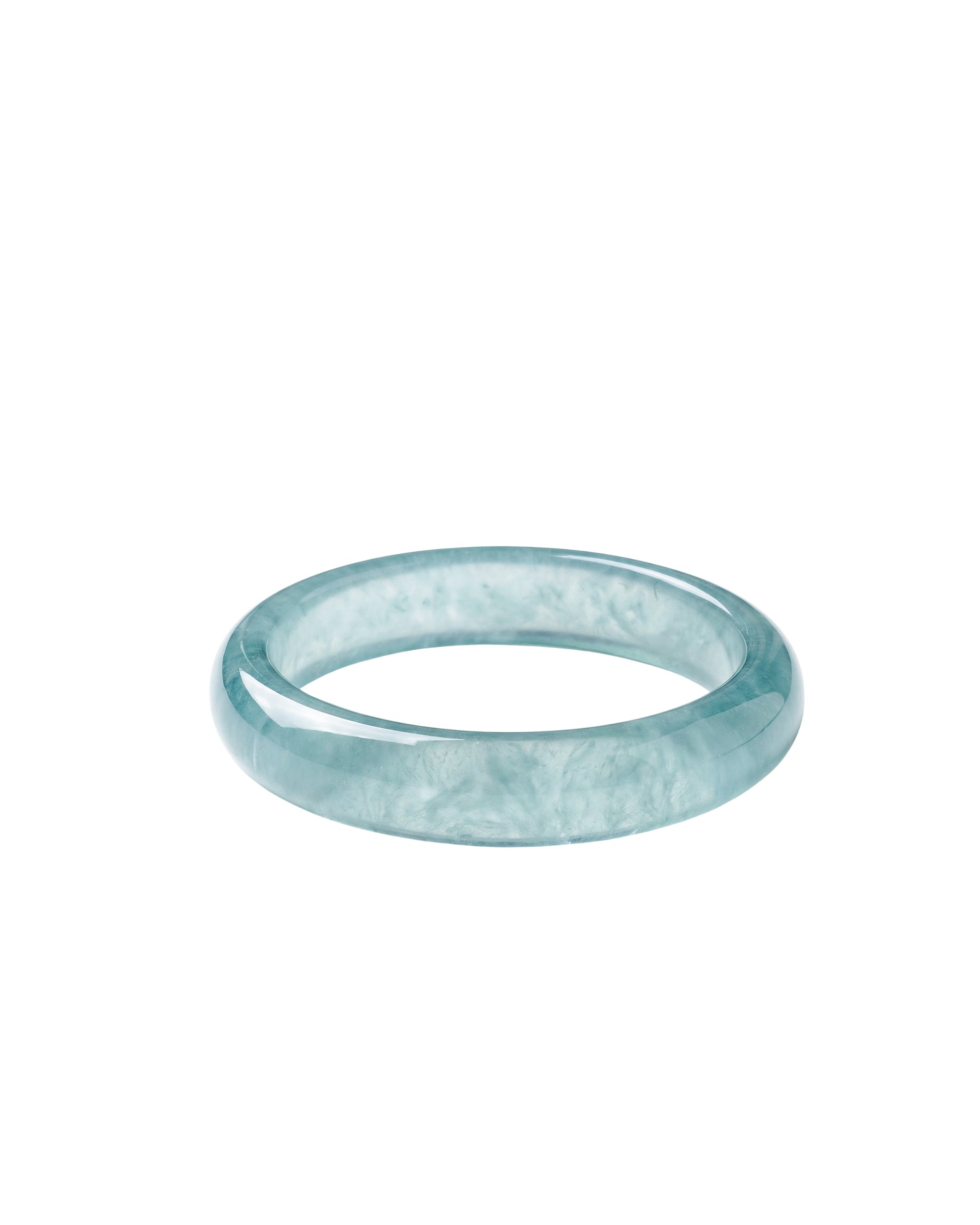 seree - Silk Collection | Pool — Blue Jade Stone Bangle