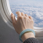 seree - Silk Collection | Pool — Blue Jade Stone Bangle