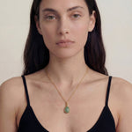 seree - Puzzle — Jade Stone Pendant Necklace