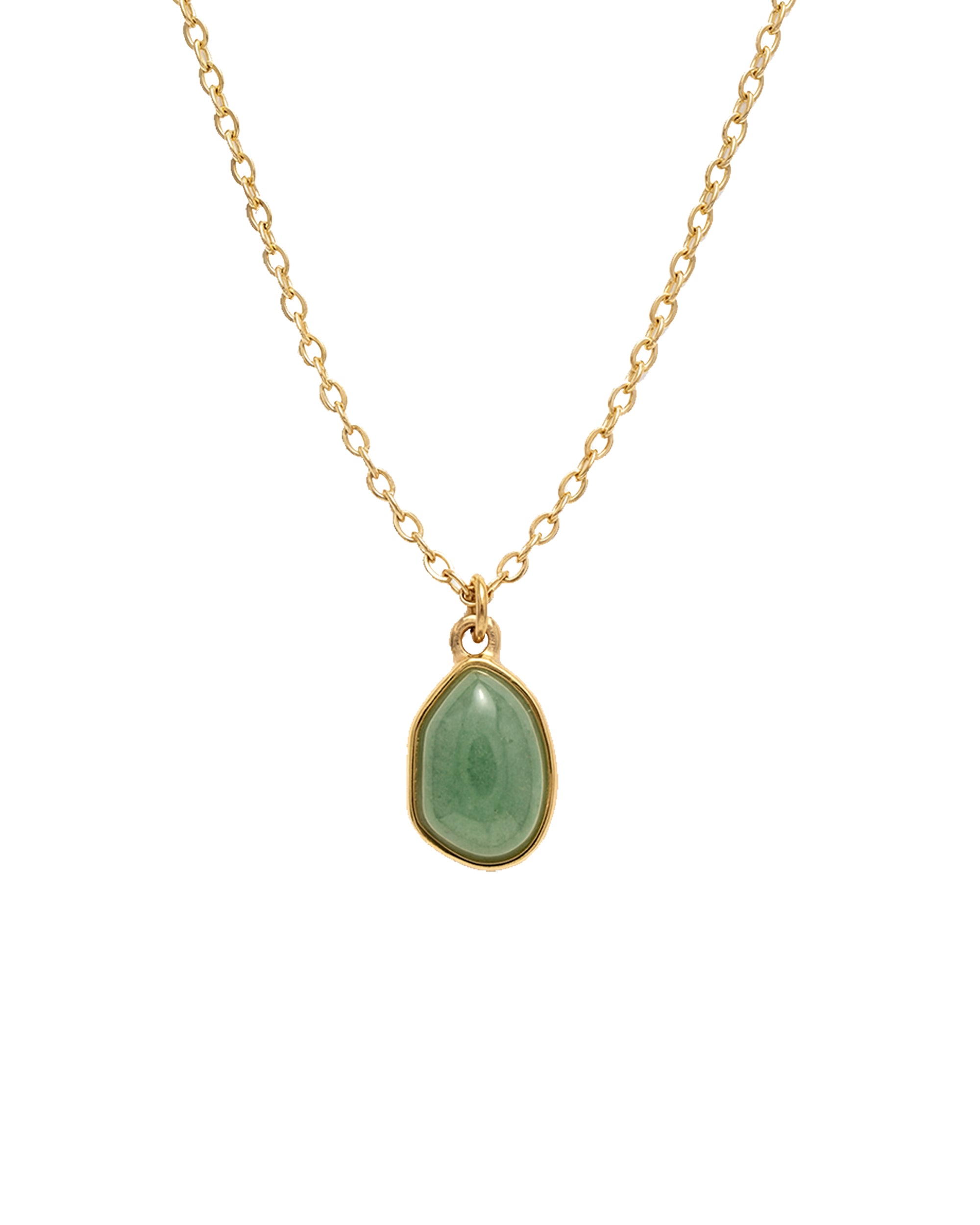 seree - Puzzle — Jade Stone Pendant Necklace