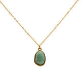 seree - Puzzle — Jade Stone Pendant Necklace