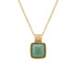 seree - Puzzle — Jade Stone Pendant Necklace