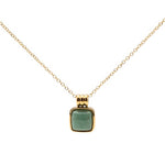 seree - Puzzle — Jade Stone Pendant Necklace