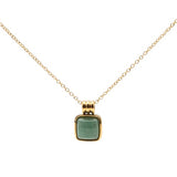 seree - Puzzle — Jade Stone Pendant Necklace