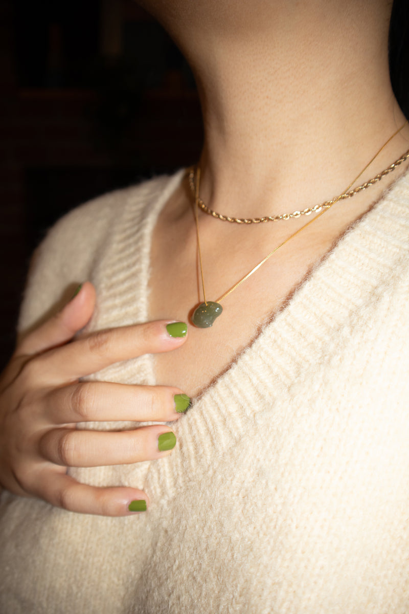 Year of the Rabbit I — Limited edition jade necklace