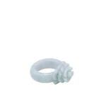 seree - Rose — Off-White Jade Ring