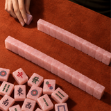 Royal Flush Rose Quartz Mahjong Gift Set
