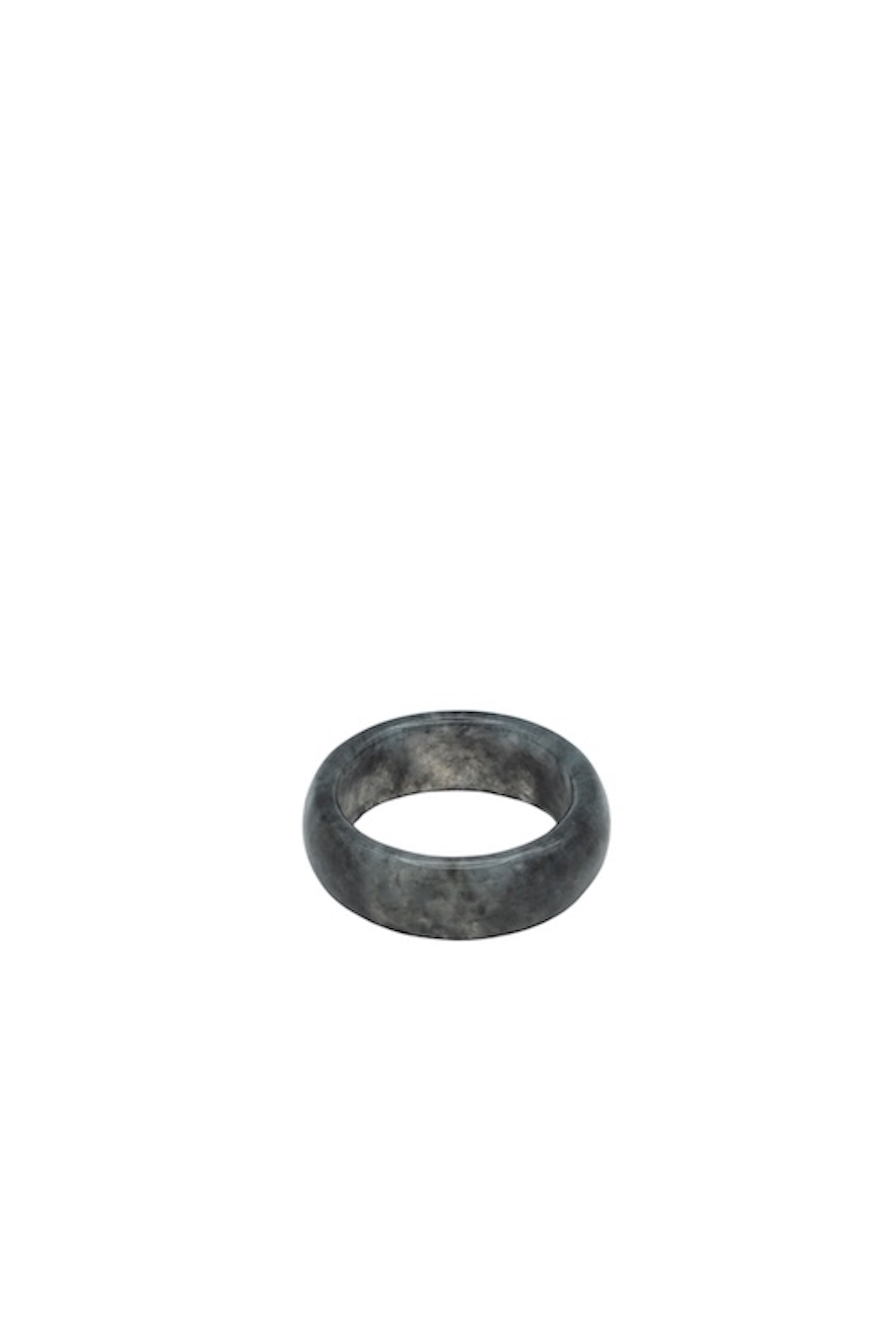 seree - Sesame — Grey Jade Ring