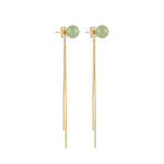 seree - Sia — Jade Drop Earrings