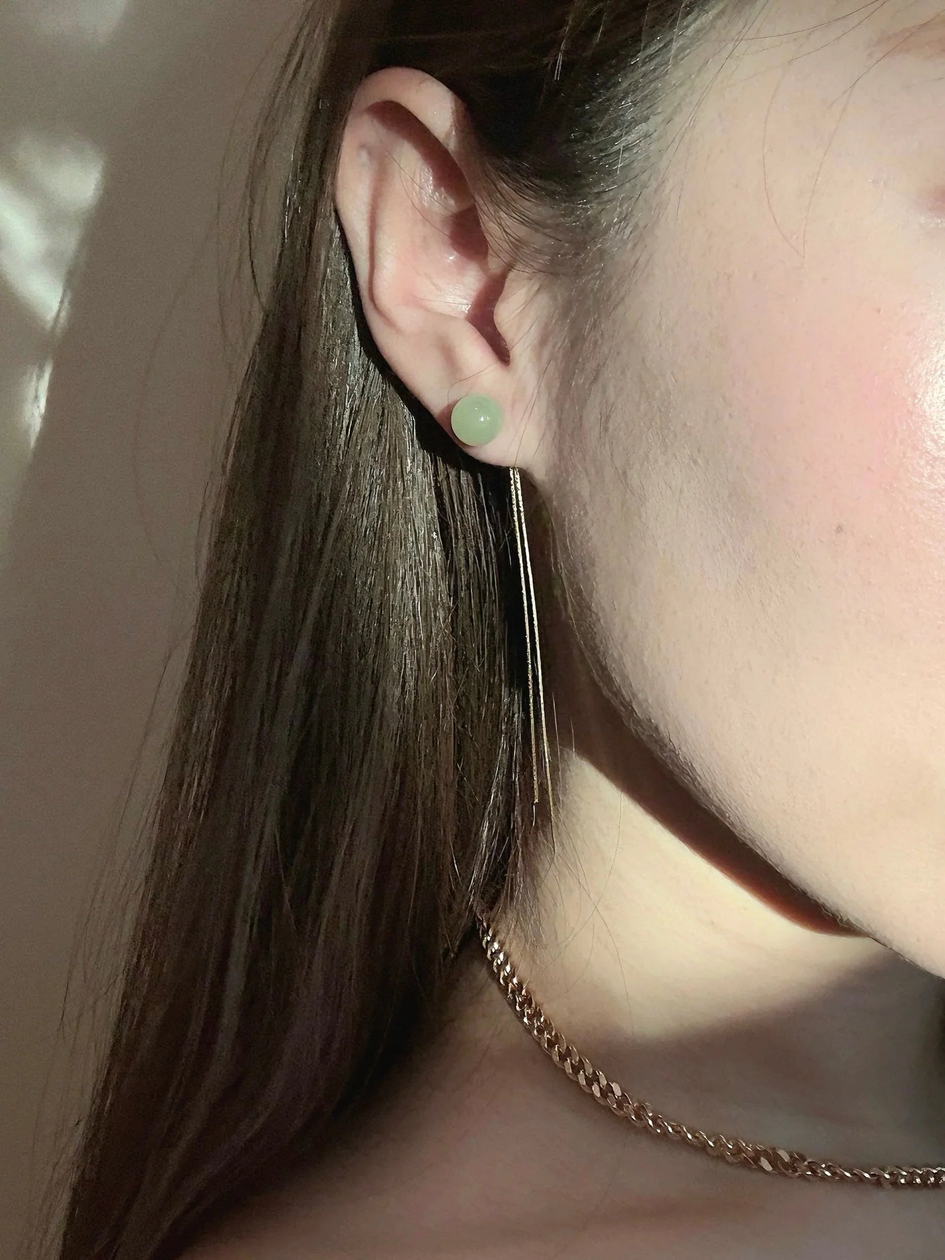 seree - Sia — Jade Drop Earrings