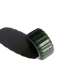 seree - Sophia — Ribbed Jade Ring