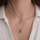 The Hearts — Interlocking Jade Pendant Necklace