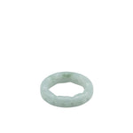 seree - Weave — Off-White Jade Ring