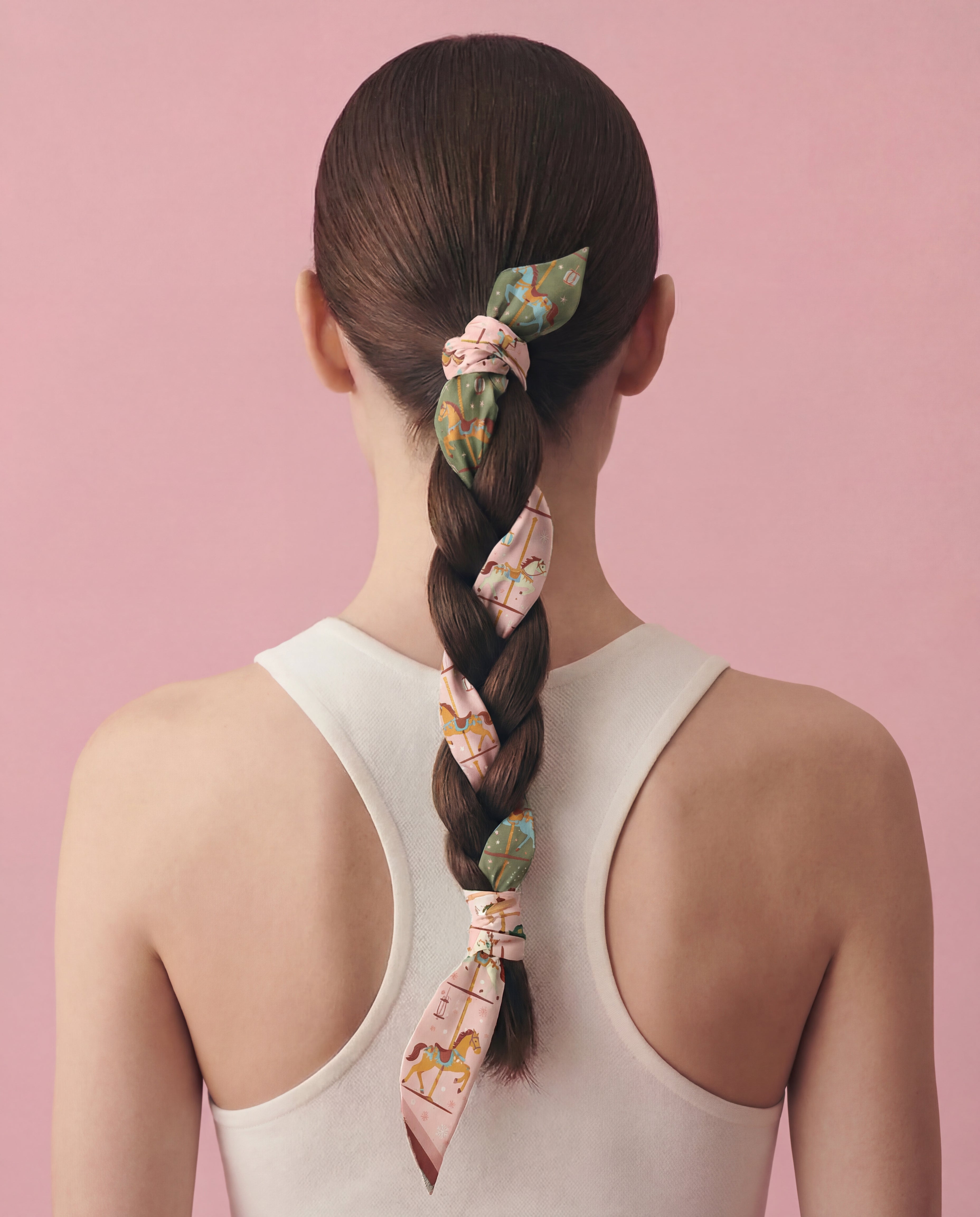 seree Year of the Horse — Silk Twilly