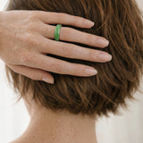 zZ — Imperial Green Jade Ring
