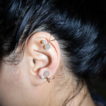seree - Colette — Jade and Pearl Ear Cuffs