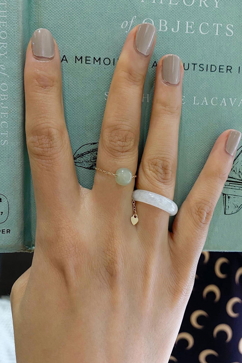 seree-Libra-skinny-ring-with-nephrite-bead-on-14k-gold-filled-chain