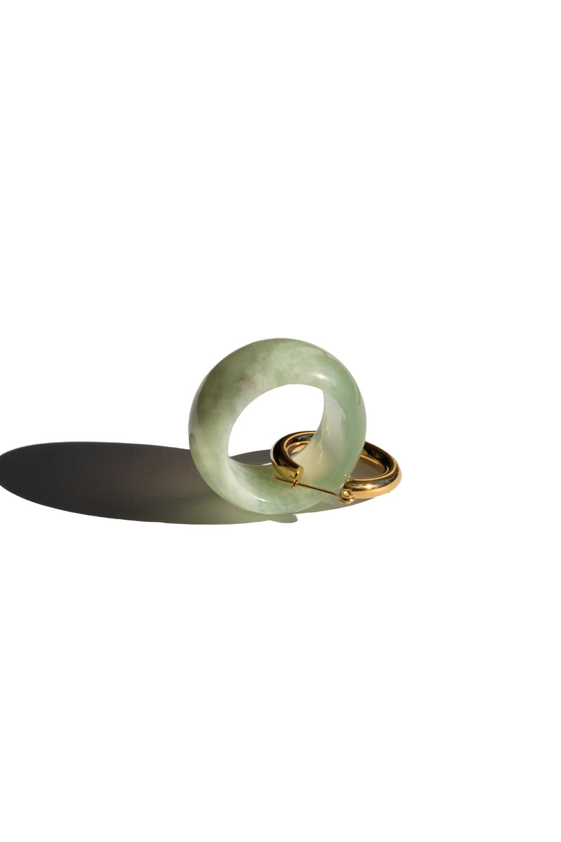 seree-amelie-chunky-single-statement-earring-in-quartzite