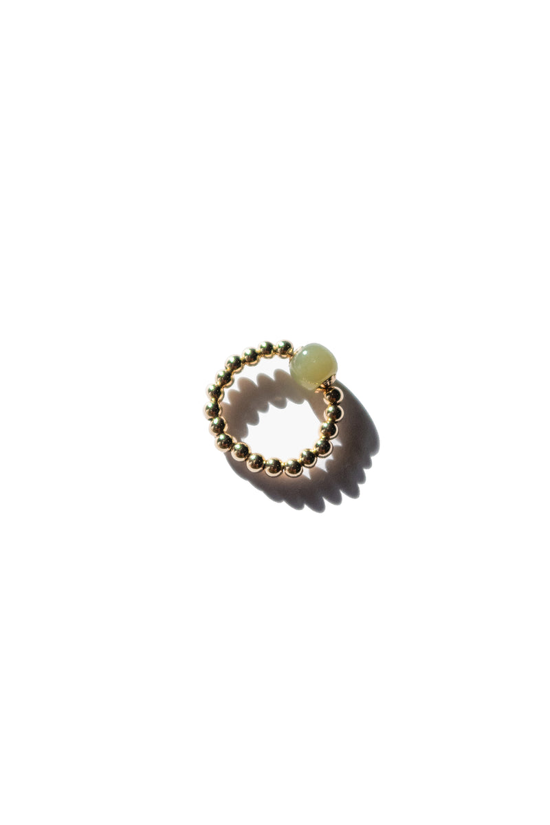 seree-arya-stretch-ring-with-gold-bead-nephrite-jade