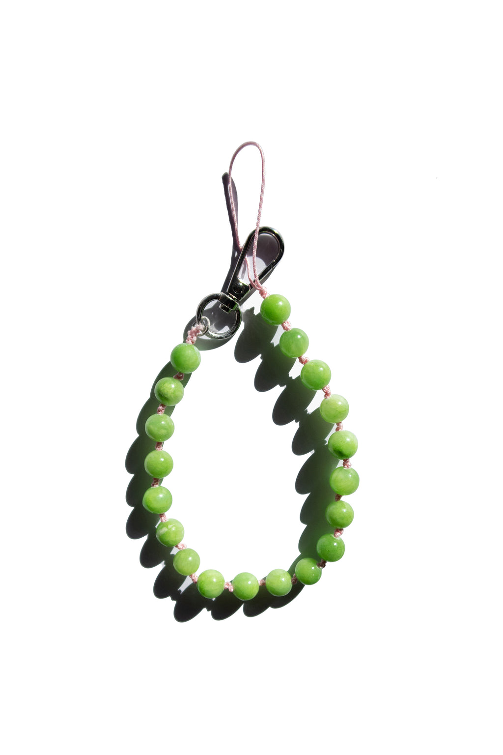 seree-beaded-phone-charm-in-green-quartzite-on-pink-cord-2