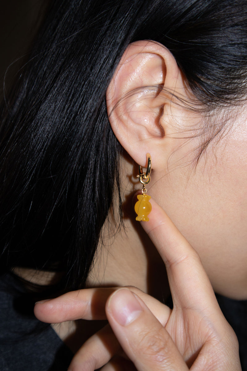 seree-bonbon-charm-earrings-in-pink-yellow-gemstone