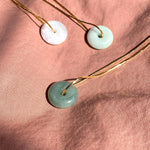seree - Button — Jade Pendant Necklace