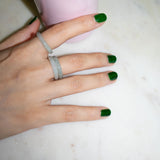 seree - Chess Skinny — Jade Ring