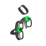 seree - Della — Convertible Link Jade Earrings
