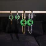 seree - Della — Convertible Link Jade Earrings