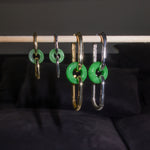 seree - Della — Convertible Link Jade Earrings