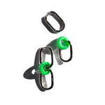 seree - Della — Convertible Link Jade Earrings