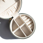 seree - Round Jewelry Travel Case