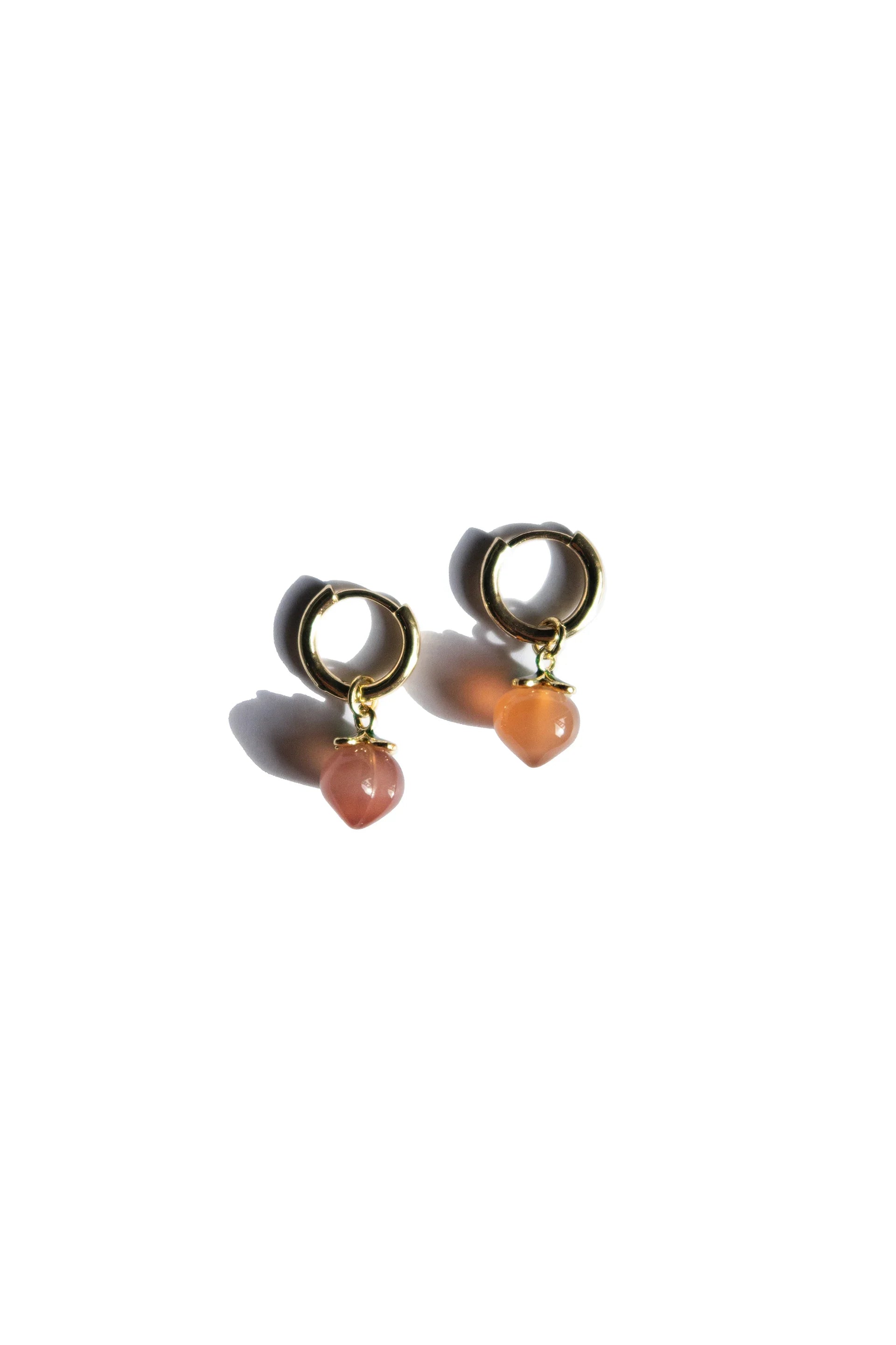seree - Harvest — Jade Stone Charm Earrings