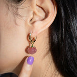 seree - Harvest — Jade Stone Charm Earrings