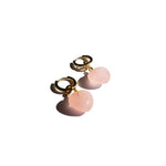 seree - Heart — Jade Stone Charm Earrings