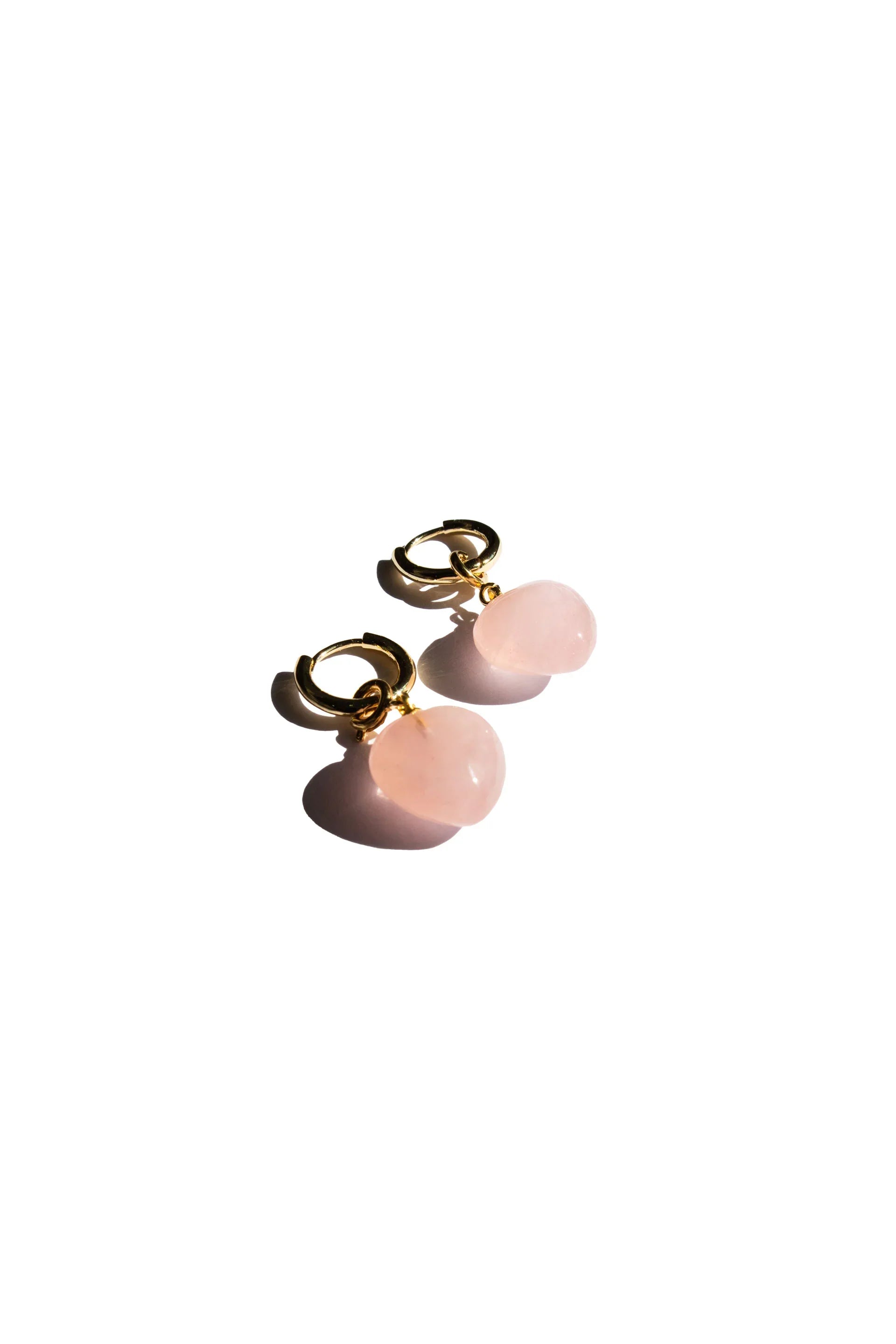 seree - Heart — Jade Stone Charm Earrings
