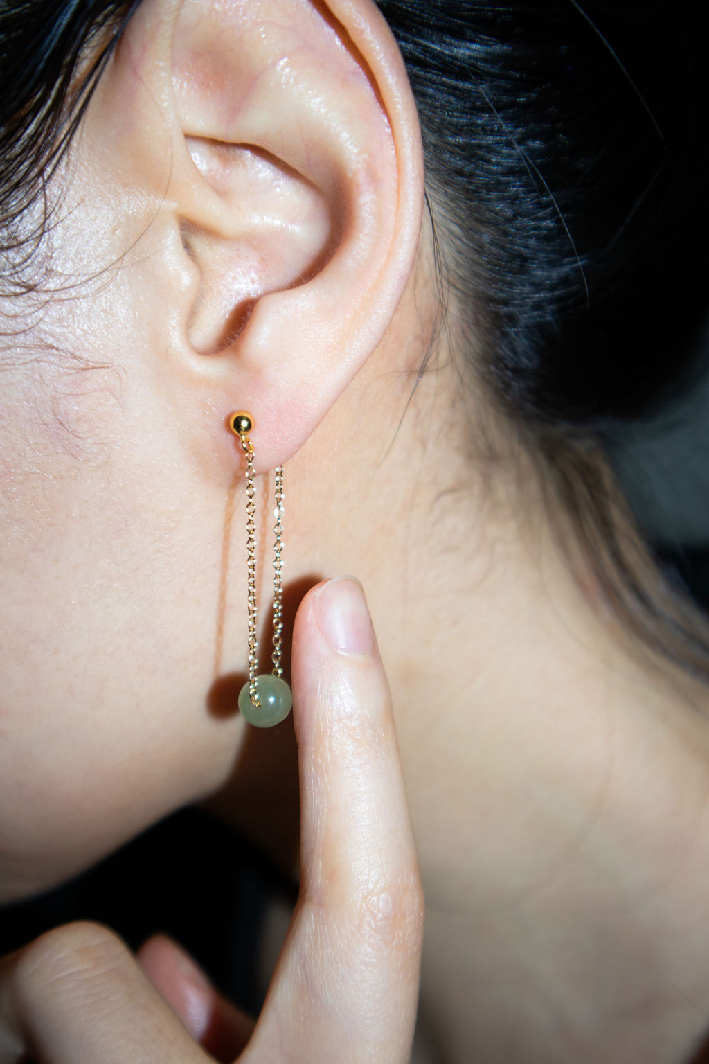 Lumine Pearl Drop Gold Earrings | Makal, Fine Gold, Sustainable Jewellery –  Makal Fine Jewellery