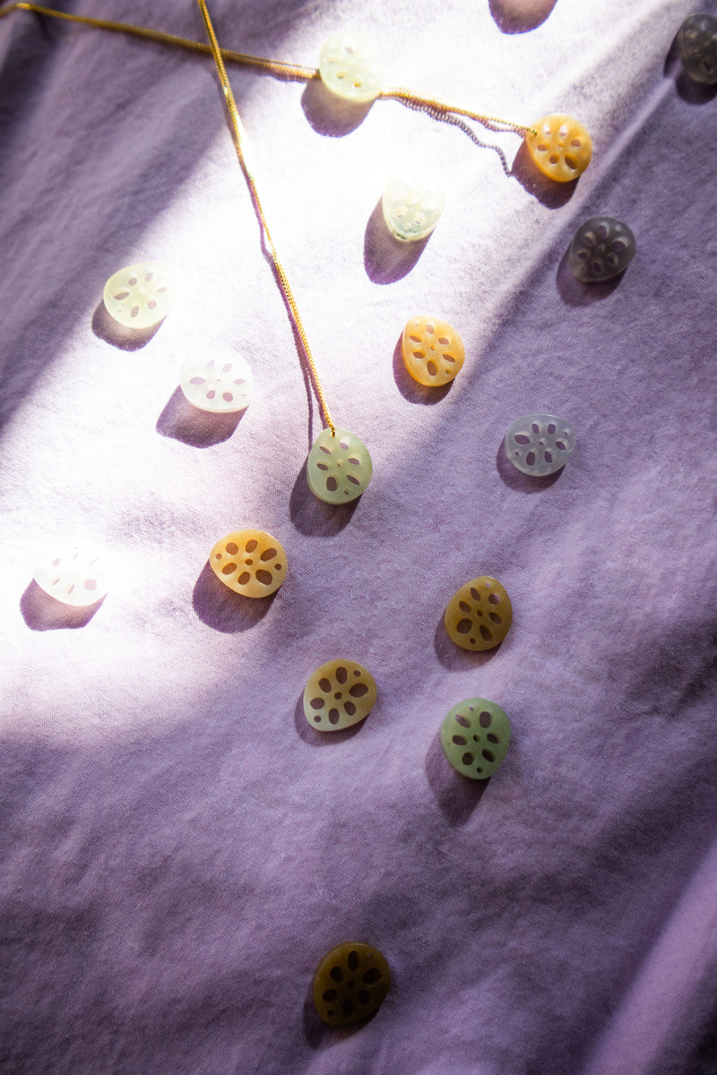 seree-lotus-root-necklace-nephrite-jade-assorted-colors