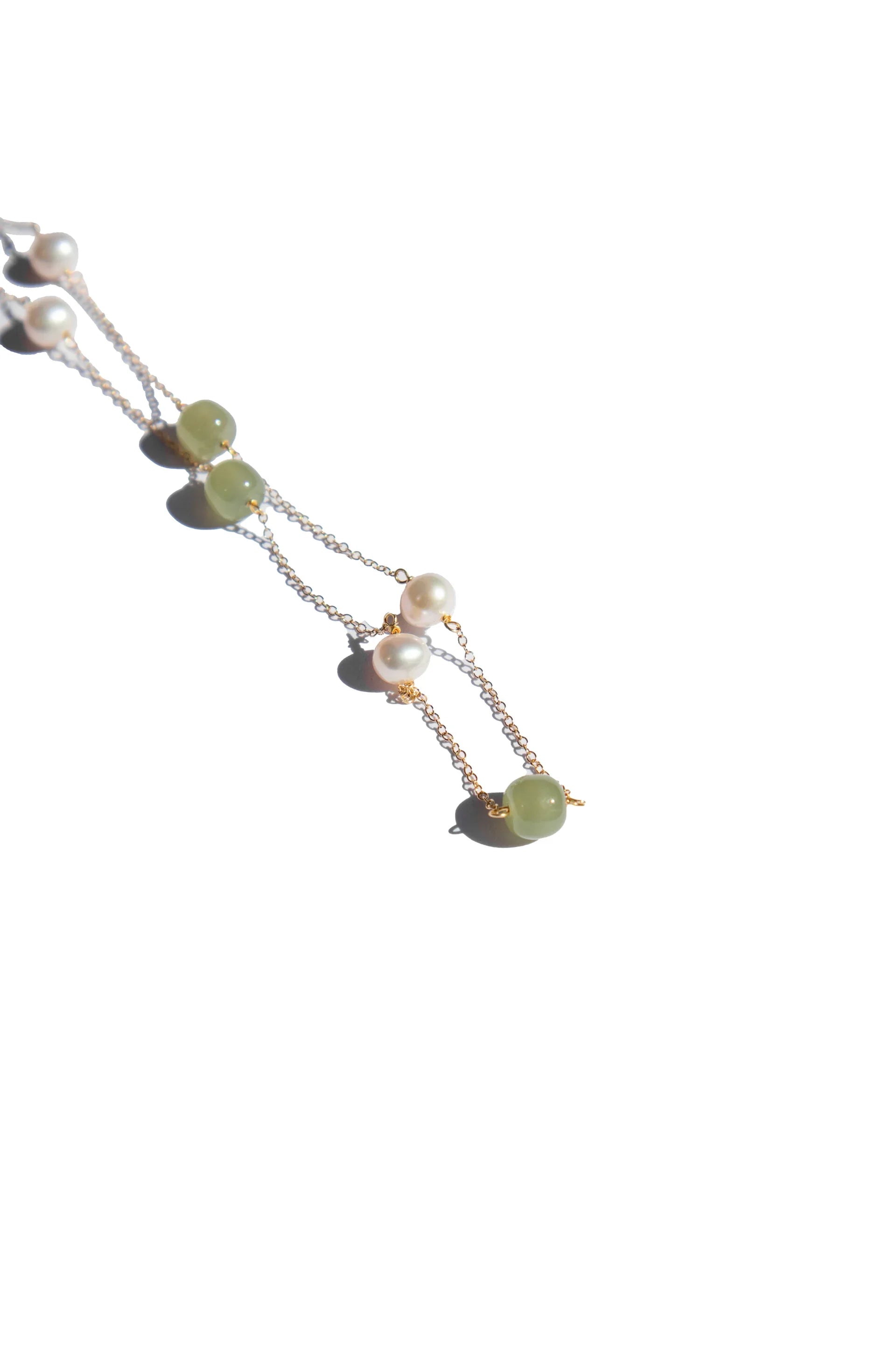seree - Olivia — Jade Pearl Necklace