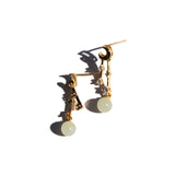 seree - Twinkle — Moon and Star Drop Earrings