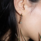 seree - Twinkle — Moon and Star Drop Earrings
